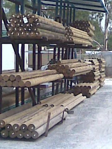 Treated Pine Logs